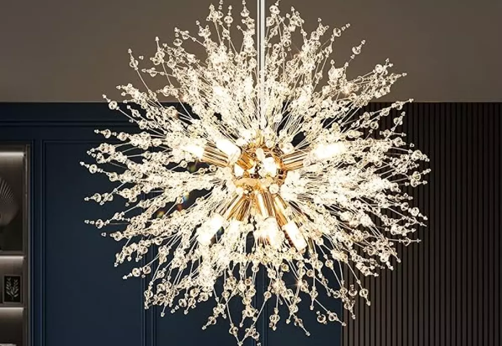 dining room crystal chandelier