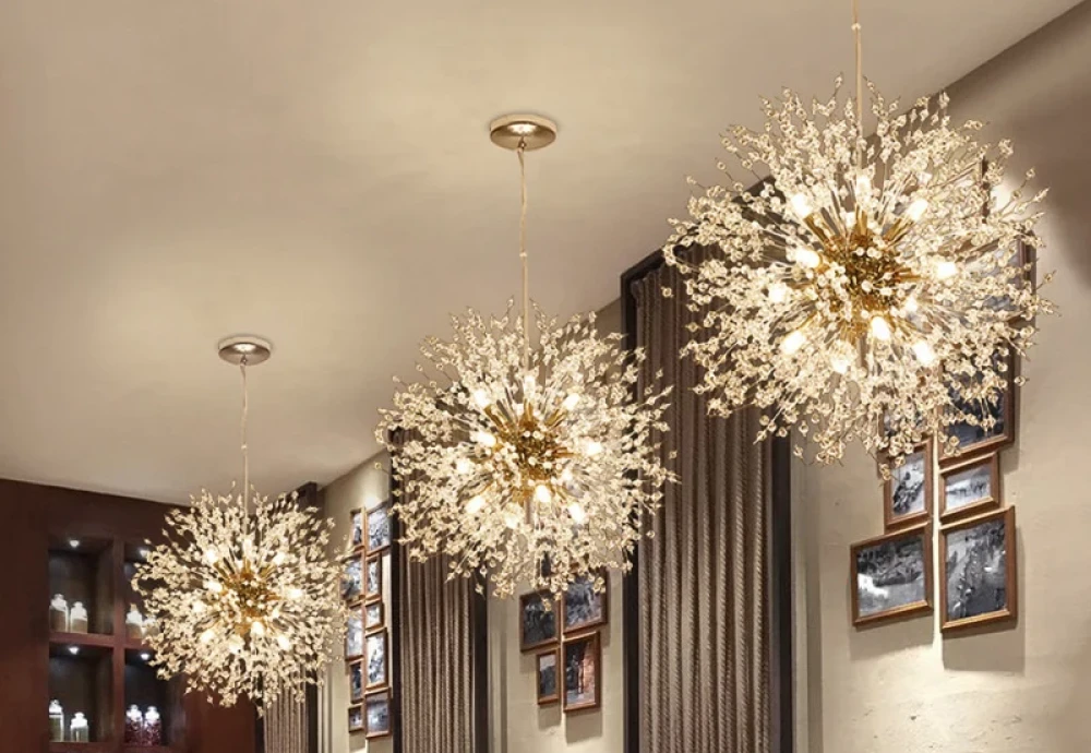 crystal hanging chandelier