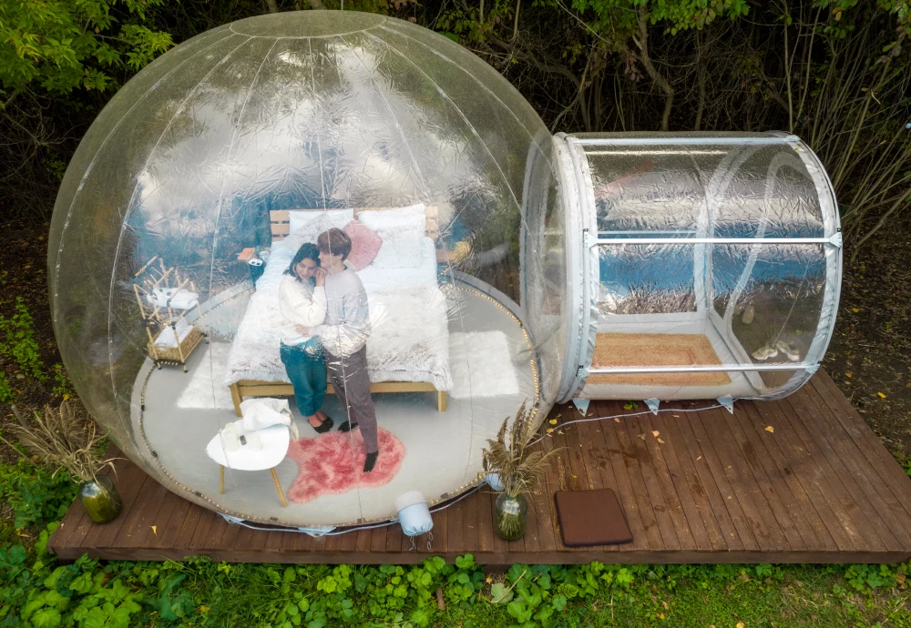 inflatable clear bubble tent