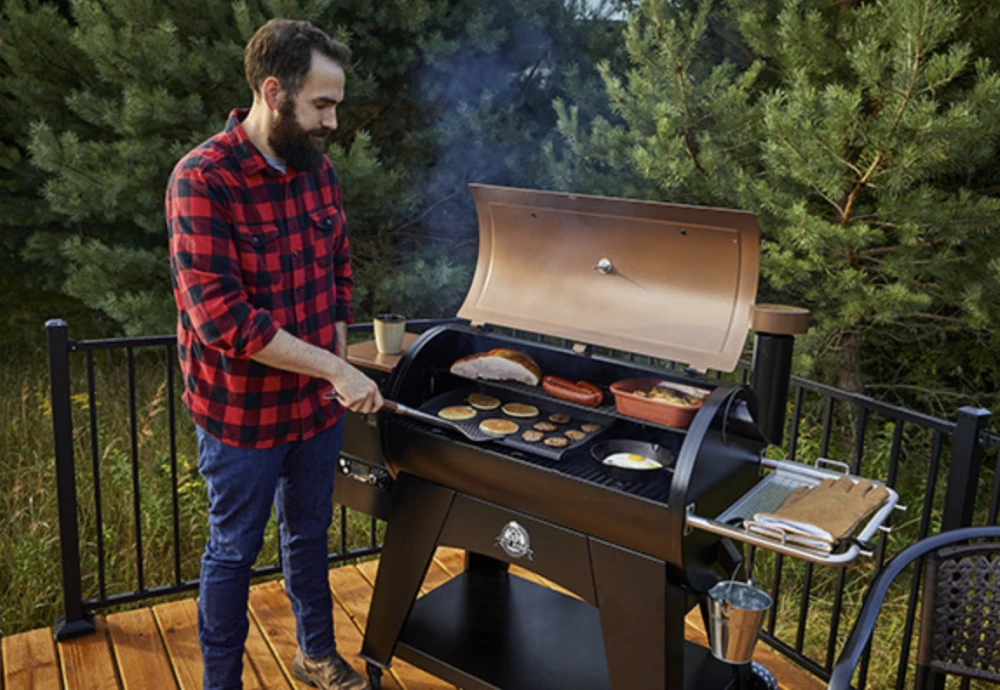 pellet smoker and grill combo